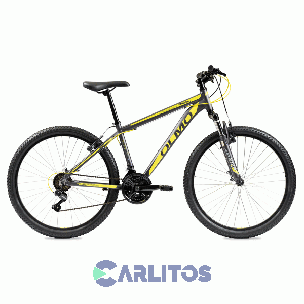 Bicicleta Olmo Todo Terreno Rod.26" Wish 260 1BO1092 Negro Con Amarillo