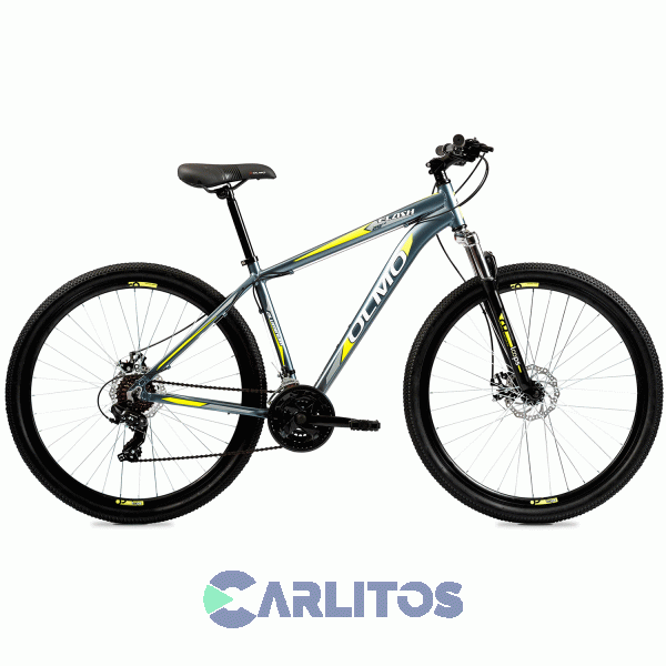 Bicicleta Olmo Todo Terreno Rod.29" Flash 290+ Con Disco 1BO1083 Gris Con Amarillo