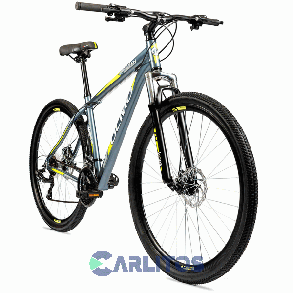 Bicicleta Olmo Todo Terreno Rod.29" Flash 290+ Con Disco 1BO1083 Gris Con Amarillo