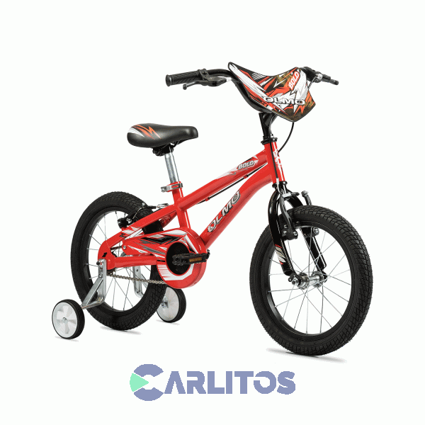 Bicicleta Olmo Cross R16 Cosmo Bold Rojo Con Negro1BO1720RO