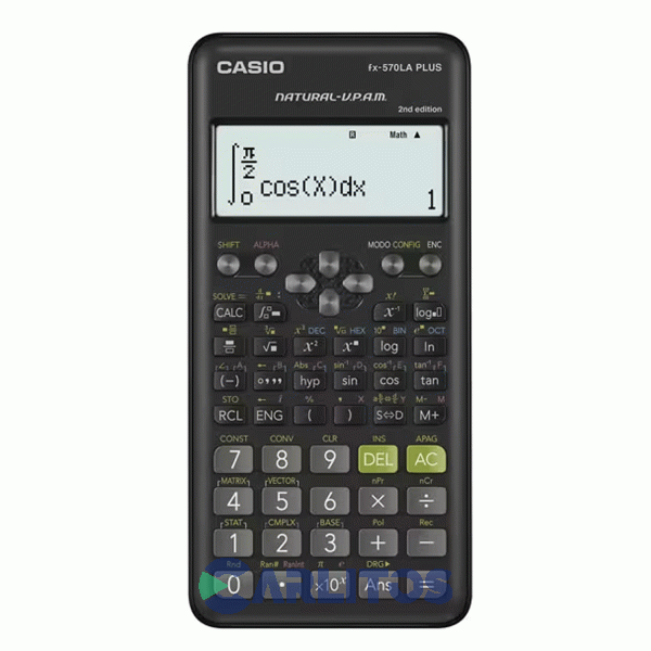 Calculadora Científica 417 Funciones Color Negro Casio Fx-570la Plus