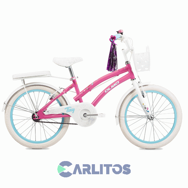 Bicicleta Olmo Paseo Rod.20" Tiny Dancers Rosa