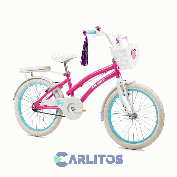 Bicicleta Olmo Paseo Rod.20" Tiny Dancers Rosa