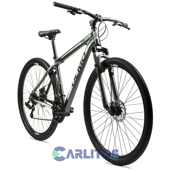 Bicicleta Todo Terreno Wish 290 29" Negro Con Verde