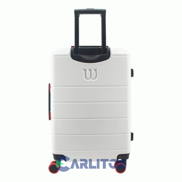 Valija 24" Rígida 4 Ruedas Giratorias Wilson 65.1739B/3 Blanco