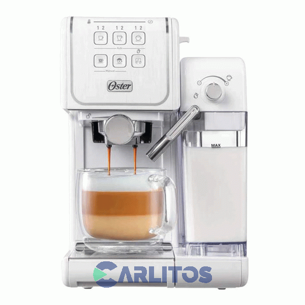 Cafetera Express Oster Digital Touch Blanca 19 Bares BVSTEM6801W