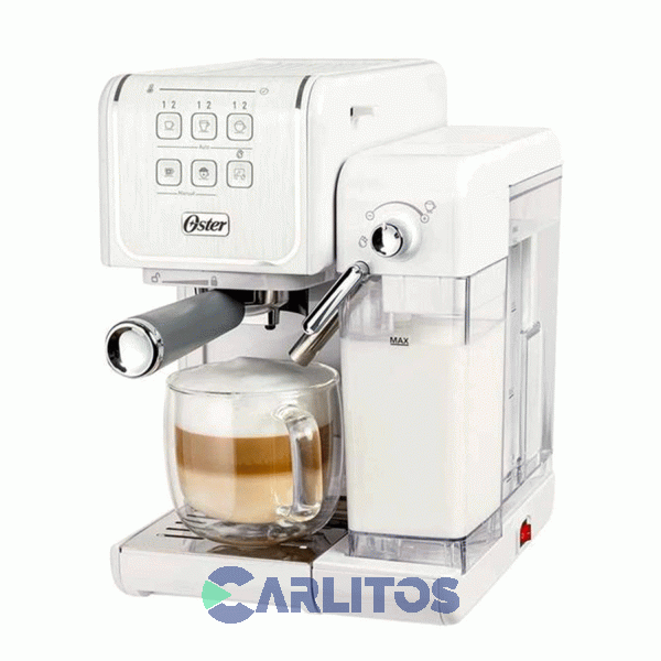 Cafetera Express Oster Digital Touch Blanca 19 Bares BVSTEM6801W