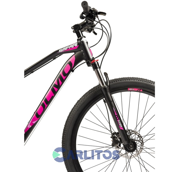 Bicicleta Olmo Todo Terreno 29" Safari 295 Negro/Fucsia