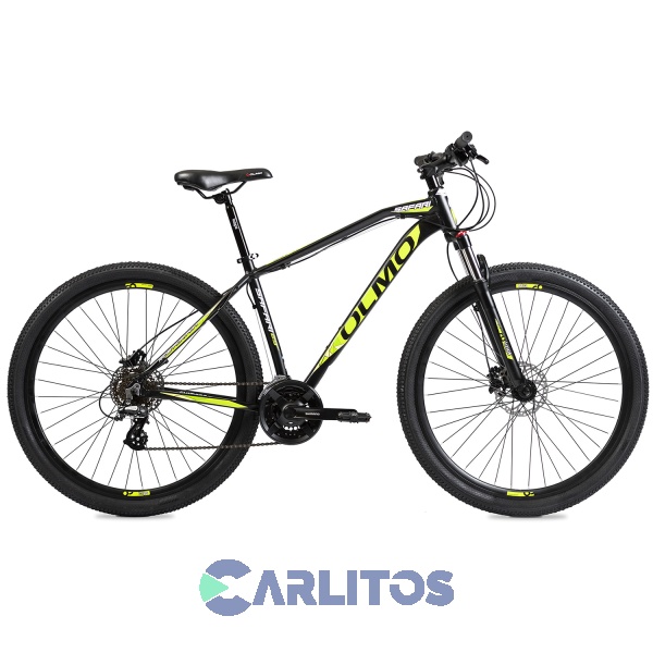 Bicicleta Olmo Todo Terreno 29" Safari 290 Negro/Amarillo