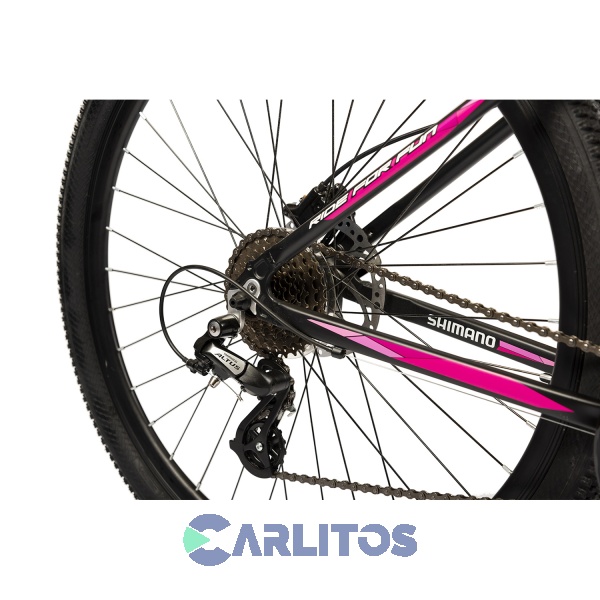 Bicicleta Olmo Todo Terreno 29" Safari 295 Negro/Fucsia