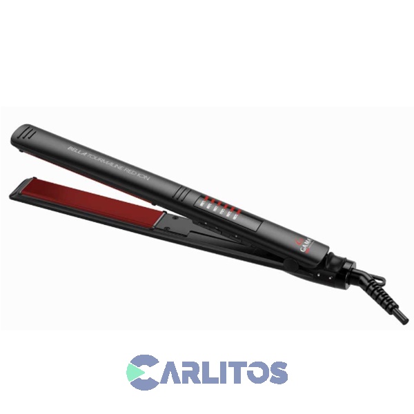 Planchita De Pelo Ga.Ma Elegance Bella Tourmaline Red Ion