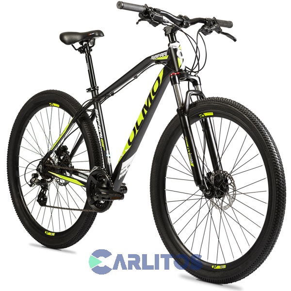 Bicicleta Olmo Todo Terreno R 29" Safari 290 Negro/Amarillo