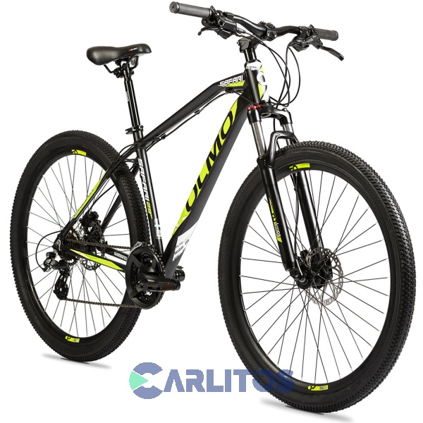 Bicicleta Olmo Todo Terreno 29" Safari 290 Negro/Amarillo