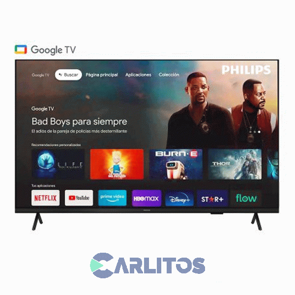 Smart TV Led 43" 4K Ultra HD Philips 43pud7408/77