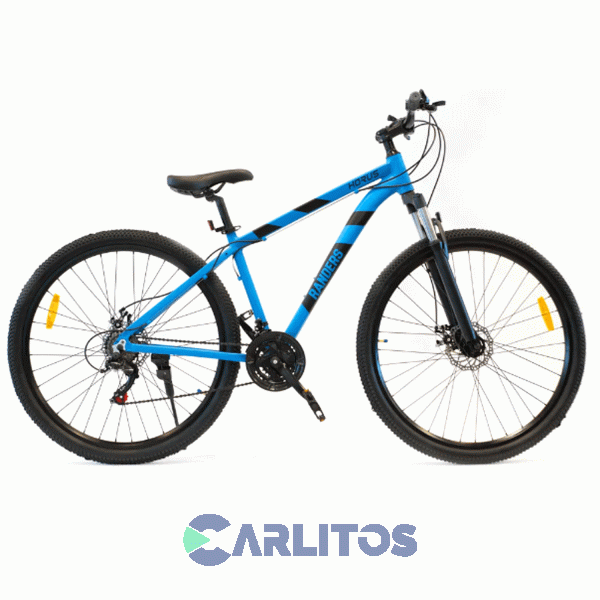 Bicicleta Randers Todo Terreno R 29" Horus Con Disco Bke-2129-e Azul Con Negro