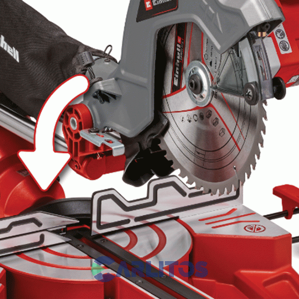 Sierra Ingletadora Einhell10" 1900 W .- 5000 Rpm TC-SM 254