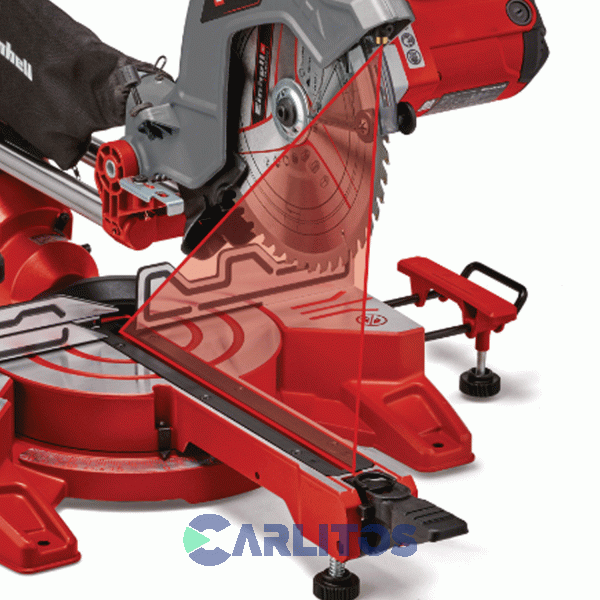 Sierra Ingletadora Einhell10" 1900 W .- 5000 Rpm TC-SM 254