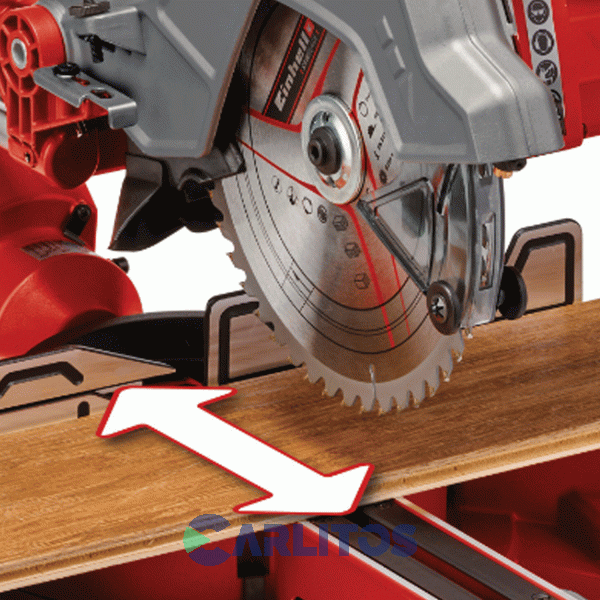 Sierra Ingletadora Einhell10" 1900 W .- 5000 Rpm TC-SM 254