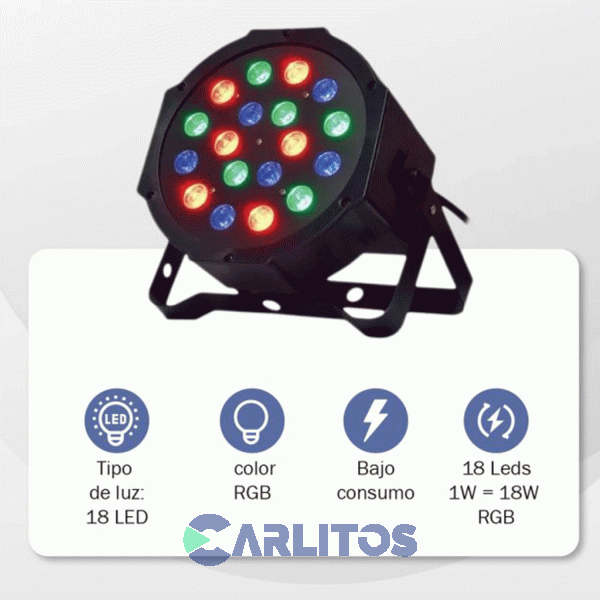 Laser Proton Suono 18 Led ILU0015
