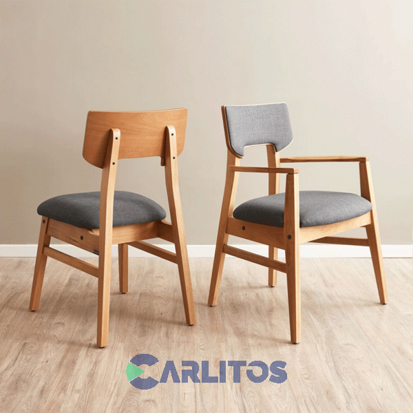 Sill&oacute;n Kioto Tela Genoud Para&iacute;so Roble