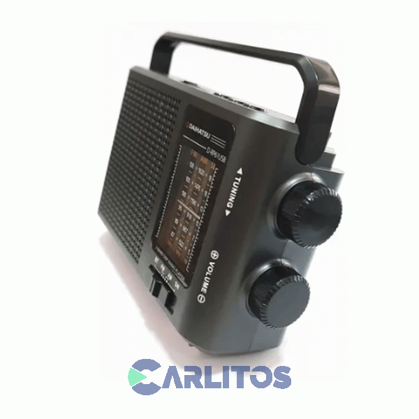 Radio Port&aacute;til Daihatsu Am/Fm Anal&oacute;gica D-rp61