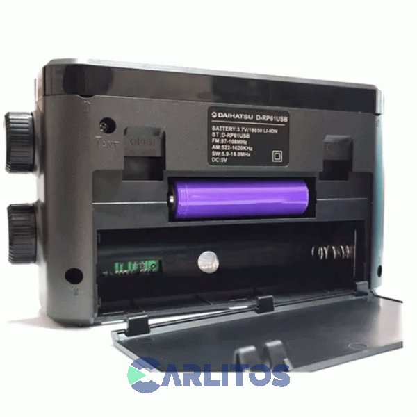 Radio Port&aacute;til Daihatsu Am/Fm Anal&oacute;gica D-rp61