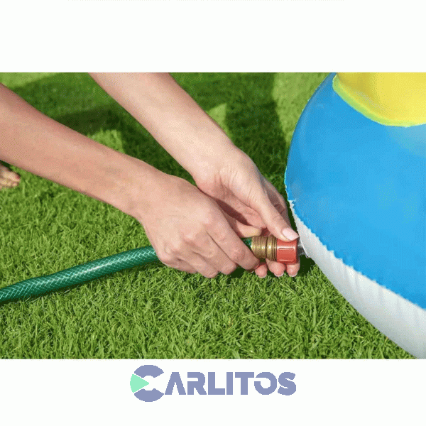 Pileta Inflable Juego Arco Iris Bestway 2.57 X 1.45 Cm 53092