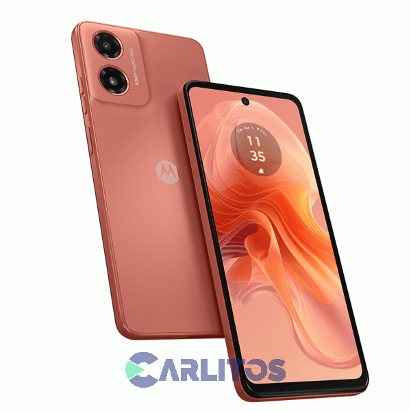 Celular Libre Mototrola Moto G04s-64GB Naranja