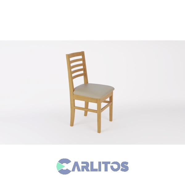 Silla Pacífico Premium Tapizado Ecocuero Inmacol Miel