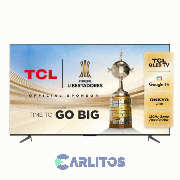 Smart TV QLed 55" 4K Ultra HD Tcl Con Google Tv 55c655