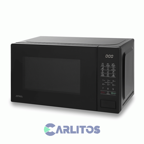 Microondas Digital Atma 20 Litros Negro Matdb20uap