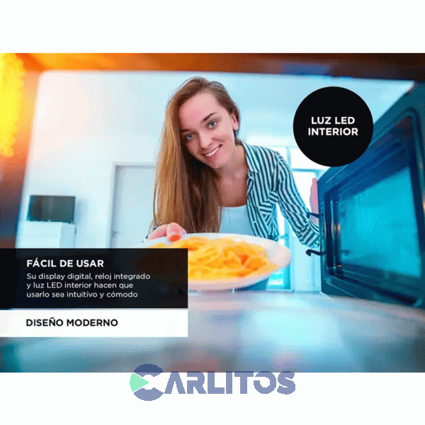 Microondas Digital Philco 23 Litros Blanco Mphdw23uap