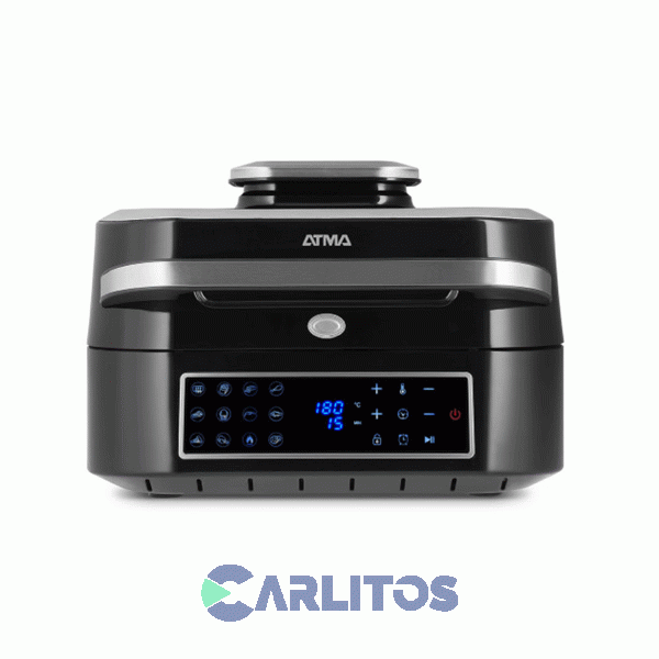 Freidora De Aire Y Grill Atma Digital Negra Fr901dp