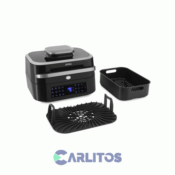 Freidora De Aire Y Grill Atma Digital Negra Fr901dp