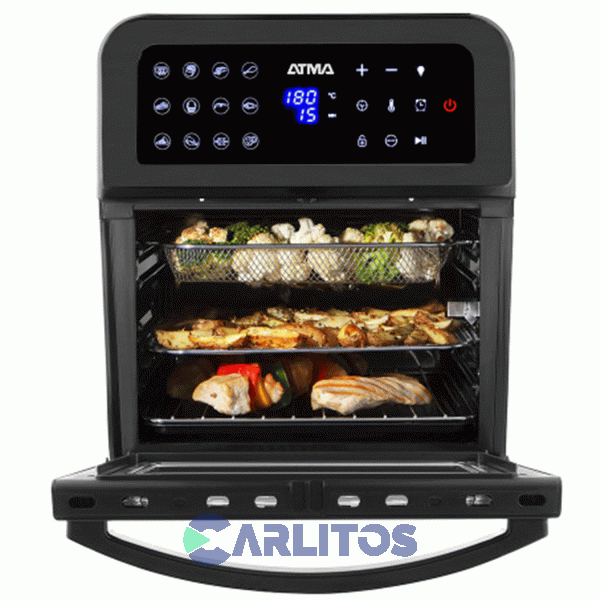 Horno Eléctrico Convección Con Freidora 11.6 Litros Atma Hfr582dp
