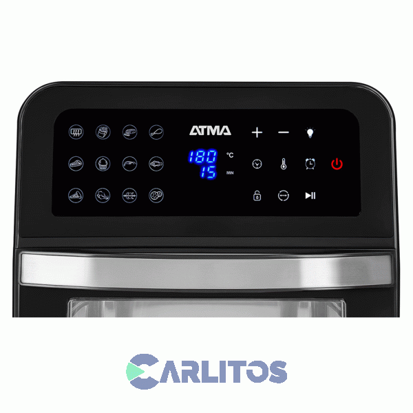 Horno Eléctrico Convección Con Freidora 11.6 Litros Atma Hfr582dp