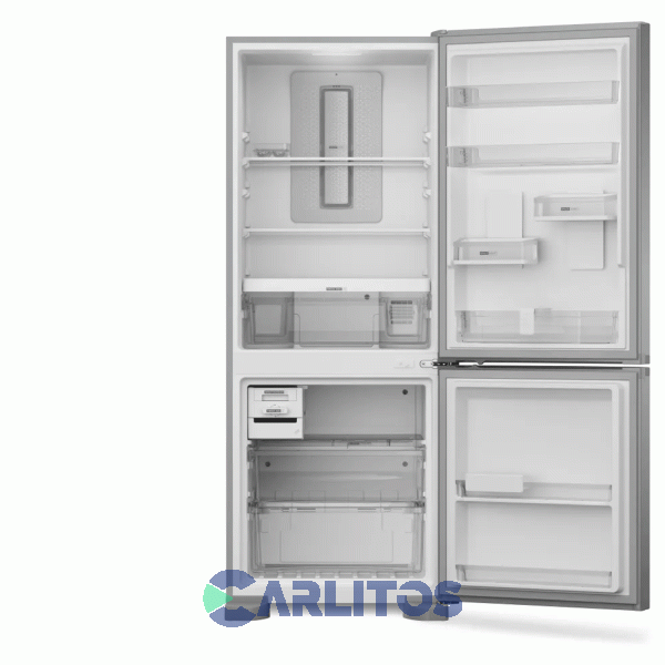 Heladera No Frost Whirlpool Combi Inverter 449 Litros Acero Inoxidable Wre57ck