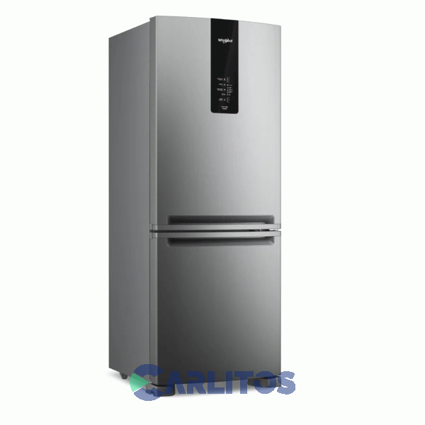Heladera No Frost Whirlpool Combi Inverter 449 Litros Acero Inoxidable Wre57ck