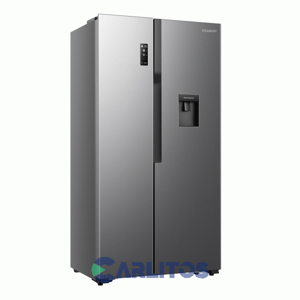 Heladera No Frost Side By Side Peabody Inverter 516 Litros Acero Inoxidable Pe-sbs71inv