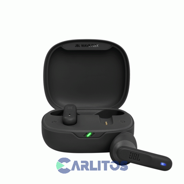 Auricular Con BluetoothJbl Wave Flex Jblwflexblkam -Negro