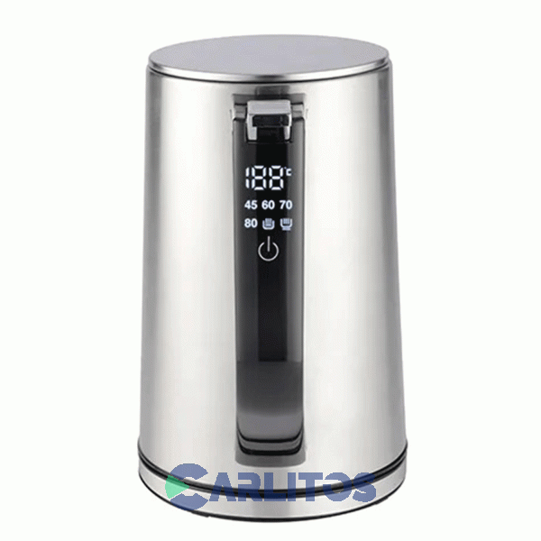 Pava Eléctrica Digital Con Jarra De Acero Inoxidable Smartlife Sl-ekd1520