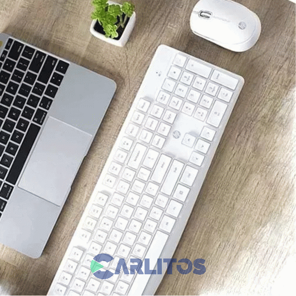 Teclado y Mouse Hp Inalambrico  Cs10 Banco