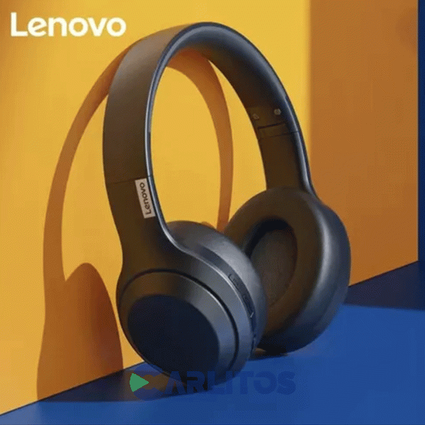 Auricular Vincha Con Bluetooth Lenovo Th10x-ne Negro