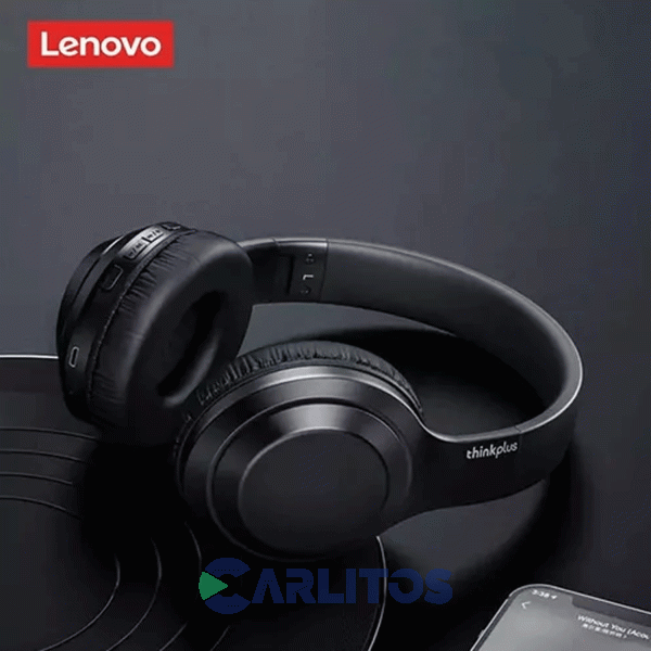 Auricular Vincha Con Bluetooth Lenovo Th10x-ne Negro