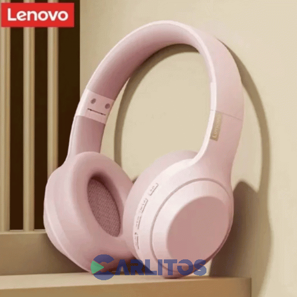 Auricular Vincha Con Bluetooth Lenovo Th10x-rs Rosa