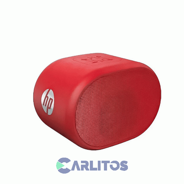 Parlante Portatil Hp Con Bluetooth 3 Watts Rms Bts01-Ro-Rojo