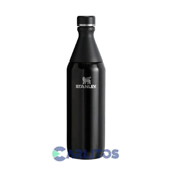 Botella De Acero Inoxidable Stanley Slim Bottle 0.591 Litros Black 2.0