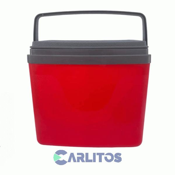 Conservadora Garden Life 24 Litros Rojo Con Grafito