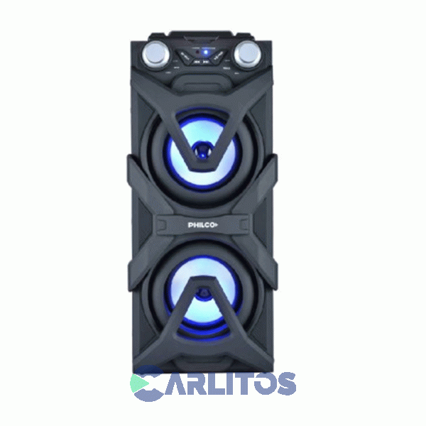 Parlante Portatil Philco Con Bluetooth y Bateria 500 Watts Pmpo Djp10p