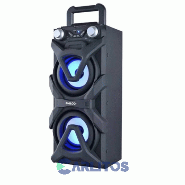 Parlante Portatil Philco Con Bluetooth y Bateria 500 Watts Pmpo Djp10p